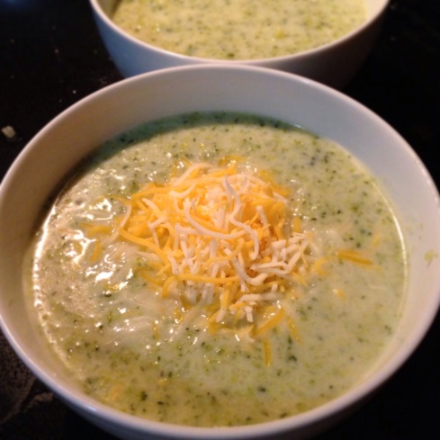 Broccoli Soup with Cheese